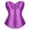 PP2, variant on SAZBJOJN Corset Tops for Women Vintage Satin Underbust Corset Women's Shapewear Sweetheart Push Up Bustier Support Corset Tops for Women Blue 3XL