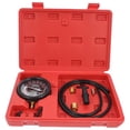 thumbnail image 1 of ELAYARD 1 Set Car Vacuum Gauges Cylinder Pressure Test Instruments Double Scale Dial for DIY Enthusiasts, 1 of 5