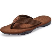 Men's Flip Flops Comfortable Thong Sandals Indoor and Outdoor Beach Shoes