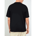 thumbnail image 2 of T-Shirt Graphique Baleine à Bosse Spatiale - T-Shirt Unisexe Décontracté à Col Rond avec Motif Artistique de Baleine Bleue et de Lune, Coupe Extensible, 100 %, Tailles P-TTTG, Parfait pour les Activités de Plein Air et les Cadeaux de la Fête des Pères,, 2 of 5