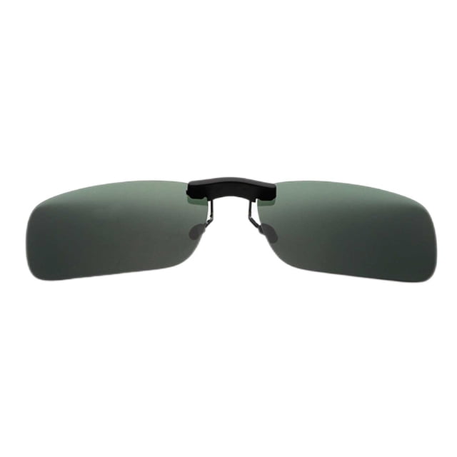 UOYOTT Vision Nocturne anti-Éblouissement Lunettes de Soleil Polarisées à Clipser Lentilles Rabattables