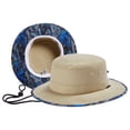 thumbnail image 3 of UPF 50+ Foldable Sun Hat Patterned Under Brim Bucket Hats for Summer Hiking Fishing Beach Safari Men Women, 3 of 7