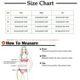 thumbnail image 3 of CEHVOM Bikini Mode pour Femmes Ensemble de Plage Imprimé Deux Pièces, 3 of 6