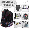 thumbnail image 6 of Aplkyhs Cool Dinosaur Backpack for Students Age 6-18 Cool School Bookbag Water Resistant Durable Lightweight Backpack for School Travel, 6 of 7