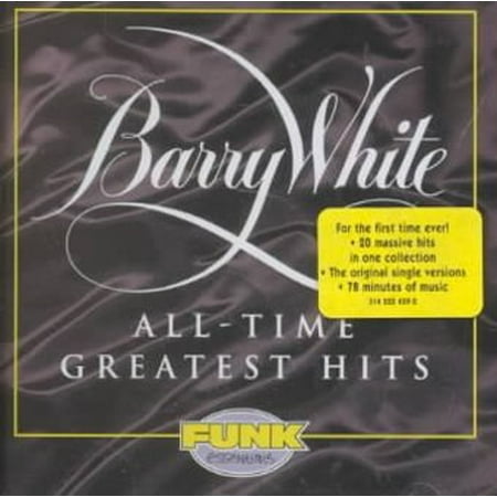 All-Time Greatest Hits (CD) (Barry White The Best Of)