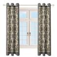 thumbnail image 4 of Bohemia 2pcs Blackout Curtains For Living Room Bedroom Grommet Top Window Set for Left And Right Biparting Open, 4 of 6
