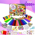 thumbnail image 2 of Kit de suministros para manualidades VLUSSO 3000 piezas para niños de 4 a 12 años, 2 of 7