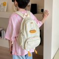 thumbnail image 3 of Hyasfey Funny Backpack Extra Large Capacity Cute Duck Design Nylon Fabric Waterproof Kids School Bag with Adjustable Shoulder Straps, 3 of 8