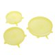 thumbnail image 3 of Juego de 3 tapas elásticas útiles reutilizables para envoltura de Amarillo-l Sunnimix Tapas elásticas de silicona, 3 of 8