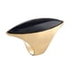 thumbnail image 4 of Anillo de gema negra con piedra ovalada larga para fiesta, anillos de color dorado, accesorios para mujer 9, 4 of 9