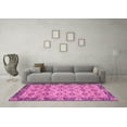 thumbnail image 3 of Ahgly Company Indoor Rectangle Abstract Pink Modern Area Rugs, 5' x 7', 3 of 4