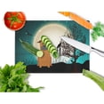 thumbnail image 2 of Caroline's Treasures Halloween Scary Chinese Chongqing Dog Glass Cutting Board Large, 2 of 2