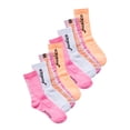 thumbnail image 3 of Justice Girls Crew Socks, 8-Pack, Size M-L, 3 of 5