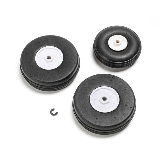 E-flite Wheel Set A-10 Thunderbolt II 64mm EDF- EFL01183 Wheels Gear Retracts & Accys