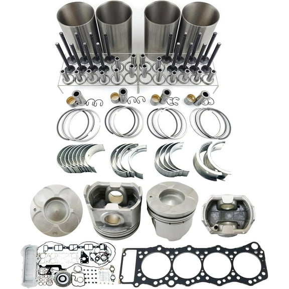 4M51 Engine Overhaul Rebuild Kit For Mitsubishi 4M51 4M51T Engine Piston Combustion Chamber 59mm ME241686 ME241688
