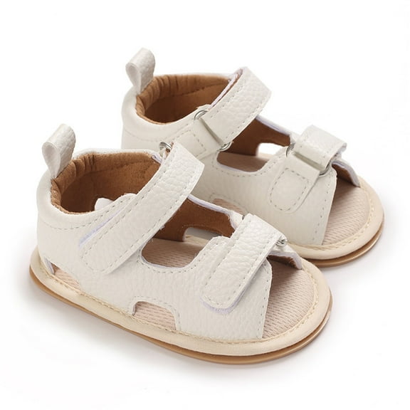 Otqutp Soft Sole Footwear for Baby Girls Boys Sandals Summer Beach Shoes Outdoor Casual Shoes Toddler First Walking Princess Sandals