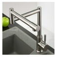thumbnail image 3 of 304 Stainless Steel Lead Free Kitchen Faucet 360 Degree Rotate Kitchen Sink Folding Tap Cold Hot Water Mixer Tap Sink Crane ,Easy DIY Installation, 3 of 6