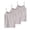Gray, variant on 3 Pack Girls Summer Cami Undershirt Spaghetti Strap Tank Tops for Kid Cute Dance Sleeveless Top 1-12 Y