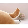 thumbnail image 4 of 30'' Shiba Inu Plush Stuffed Animal, Weighted Stuffed Animals for Anxiety, Giant Weighted Plush, Dog Plush Pillow Hugging Pillow Sleeping Cushion Soft Plush Toy Big Stuffed Animals Kawaii Decor, 4 of 7