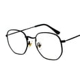 thumbnail image 4 of 7006 Gafas de sol irregulares distintivas de Harajuku Gafas de metal de moda Gafas de sol de estilo literario para hombres y mujeres, 4 of 5