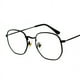 thumbnail image 5 of 7006 Gafas de sol irregulares distintivas de Harajuku Gafas de metal de moda Gafas de sol de estilo literario para hombres y mujeres, 5 of 6