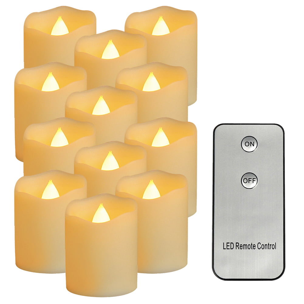 Wedding Decor Remote Control For Electronic Lamp Candles LED Tea Light