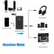 thumbnail image 4 of Moyic 2 en 1 compatible con Bluetooth 5.0 AUX Transmisor Receptor Pocket Car Manos libres TV Llamada Altavoz Audio Video Adaptador Electrónica, 4 of 5