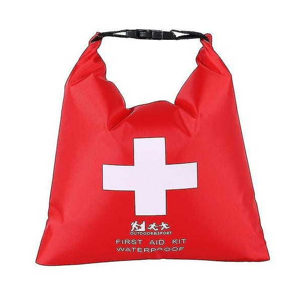 1.2l Waterproof First Aid Kit Bag Portable Emergency Kits Case Only For Outdoor Camp Travel Emergency Medical Treatment Shibaod