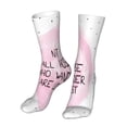 thumbnail image 6 of Goofa Not All Those Who Wander Are Lost for 16in Socks, Funny Novelty Crazy Design Cotton Socks Sports Socks Knee High Socks For Men, Women,1Pairs - Gift For Working Friends, 6 of 7