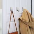 thumbnail image 4 of Gancho adhesivo Gancho para bata Albornoz Ropa Toallero, Gancho autoadhesivo, Toallero de acero inoxidable Gancho de pared para baño., 4 of 5