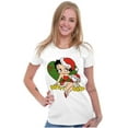 thumbnail image 4 of Betty Boop Christmas Mrs Santa Claus Women's Plus Size Shirt Brisco Brands 2X, 4 of 5