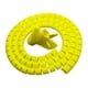 thumbnail image 2 of Tubo de envoltura de alambre en espiral Zulema 3,94 pulgadas 100 m amarillo, 2 of 6