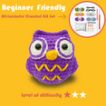 Yarniss Beginner Crochet Kit, Crochet Starter Kit with Yarn and