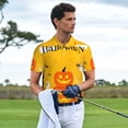 thumbnail image 3 of Fuzoiu Happy Halloween1 Print Men's Polo Shirts Short Sleeve,Golf Shirts for Men,Mens Golf Shirt Moisture Wicking Quick-Dry-4X-Large, 3 of 6