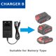 thumbnail image 5 of Cargador UE EE. UU. Reino Unido Baterías no incluidas para sierras eléctricas/taladros eléctricos/llaves eléctricas/amoladoras angulares Carga de baterías, 5 of 5