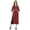 Maroon, variant on Rayon Gota Patti Long DesignerKurtiFor Women's Indian Ethnic Wear Solid Kurta