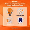 thumbnail image 3 of Motrin IB, Ibuprofen 200mg Tablets for Fever, Muscle Aches, Headache & Pain Relief, 50 pks of 2 ct, 3 of 3