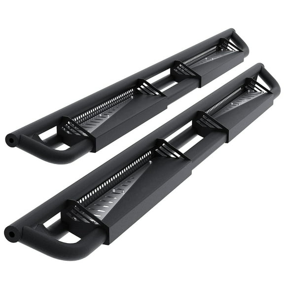 Ladcaser Running Boards, 6 Inch Drop Side Step Bars Compatible for JeepWrangler JL 4 Door 2018-2025, Black Powder Coated Running Boards