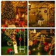 thumbnail image 3 of 210ft 600 LED Christmas Lights, 2Pack Plug-in Twinkling Lights with 8 Modes, Waterproof String Lights for Indoor Outdoor Decorations(Warm White), 3 of 7