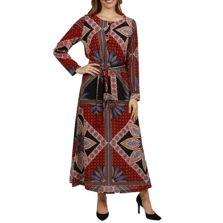 - 24/7 Comfort Apparel Callie Maxi Dress