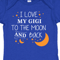 thumbnail image 4 of Inktastic I Love My Gigi to the Moon and Back Boys or Girls Baby Bodysuit, 4 of 5