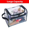 thumbnail image 3 of Bolsa de cosméticos Maletín Bolsa de cosméticos portátil Bolsa de cosméticos de embrague Bolsa de almacenamiento Bolsa de cosméticos de PVC   JM, 3 of 5