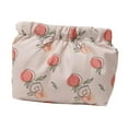thumbnail image 3 of Bolsa de maquillaje pequeña bolsa sin cremallera, portátil, bolsa de maquillaje, mini bolsa de cosméticos para tarjetas, auriculares, lápiz labial,, 3 of 8