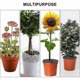 thumbnail image 5 of Bolsa de protección para plantas de jardín, reutilizable, de malla, con cordón, para proteger flores, frutas y verduras de insectos, plagas y aves (4 unidades, 70 x 100 cm), 5 of 5