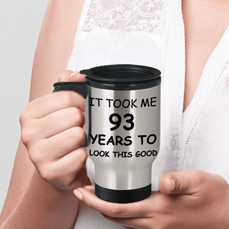 93rd Birthday Mug for Men/Women, Birthday Coffee Mugs - It Took me