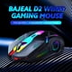 thumbnail image 2 of Ratón para juegos con cable BAJEAL D2, ratón para juegos RGB colorido, 6 teclas, ratón BAJEAL Dispositivo óptico, 2 of 5