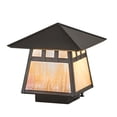 thumbnail image 3 of Meyda Tiffany 191768 Stillwater 8" Tall Post Light - Brown, 3 of 5