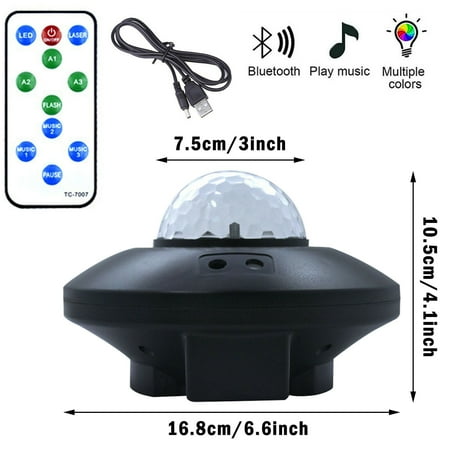 EAYSG LED USB Galaxy Projector Starry Night Light Laser Star Sky Ocean