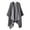 Grey, variant on GZWYHT Shawl Wraps,Shawl Autumn Winter Imitation Solid Colored Cloak With Warm Shawl On Top Scarves for Women Lightweight,Clearance,Shawls And Wraps Black