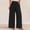 Black, variant on ZZwxWA Womens Wide Leg Pants Casual 2025 Elastic Waist Loose Flowy Palazzo Pants Trousers with Pockets